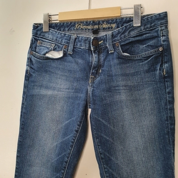 GAP 1969 Premium Skinny Washed Jeans Size 8 - Picture 4 of 9